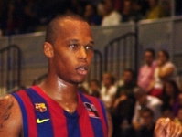 Reginald Larry va ser un dels puntals de l'equip, juntament amb Ivn Garca (Foto: www.feb.es)