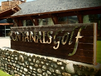 La entrada del Hotel Fontanals en Alp. Foto: FCB