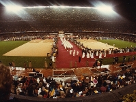 Imatge del Camp Nou el 7 de novembre del 1982. Fotos: Zbigniew Kumidor / Arxiu FCB