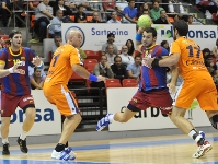 Tots els jugadors han assumit un rol important en el triomf a Saragossa (Foto: www.bmaragon.com)