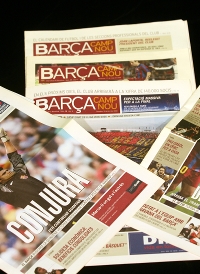 Imagen del reportaje titulado:  'Bara Camp Nou'  