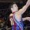 Navarro, a punto de encestar en un partido de Liga ACB contra el Estudiantes en el Palau Blaugrana.