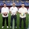 Los cinco técnicos de los equipos profesionales del Barça se encontraron el martes por la tarde en el Camp Nou. (Foto: Miguel Ruiz - FCB)