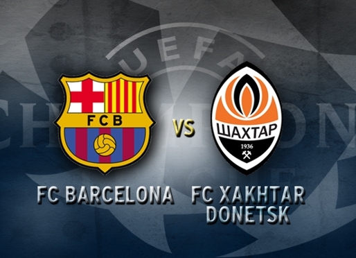 Champions League quarter final against Shakhtar Donetsk