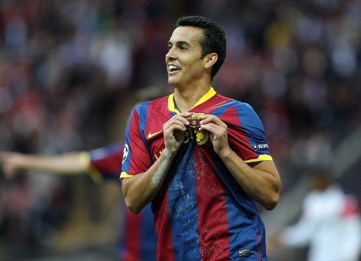 Pedro fue uno de los goleadores en la final de Wembley. Foto: Archivo FCB
