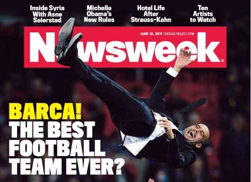 Bara on the cover of Newsweek
