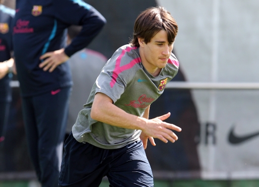 Bojan trained with the group