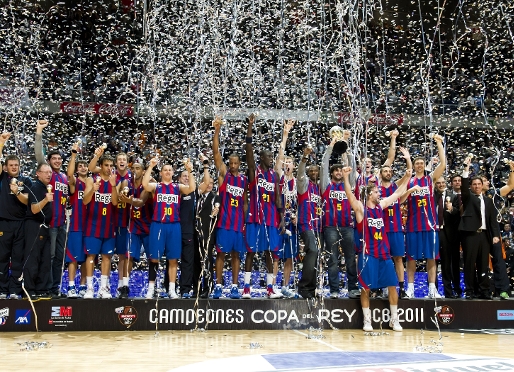El Regal Barça ha logrado su segunda Copa consecutiva. Fotos: Àlex Caparrós-FCB