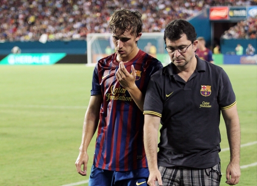 Muniesa out for three weeks