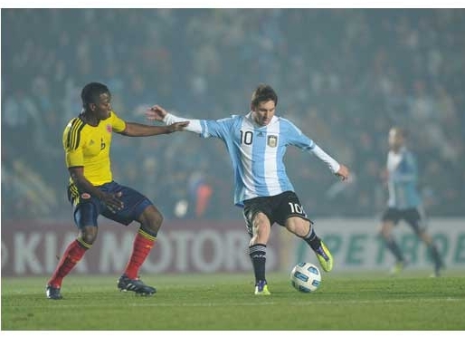 Messi encara no ha marcat a la Copa Amrica. Fotos: ca2011.com