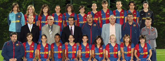 Imatge del reportatge titulat:FC Barcelona Femen B  