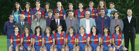 Imagen del reportaje titulado: FC Barcelona Femenino C  