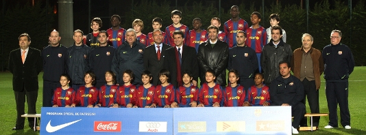 Imagen del reportaje titulado: FC Barcelona Alevn A  