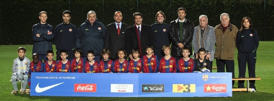Imatge del reportatge titulat:FC Barcelona Benjam B  