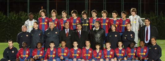 Imagen del reportaje titulado: FC Barcelona Cadete B  