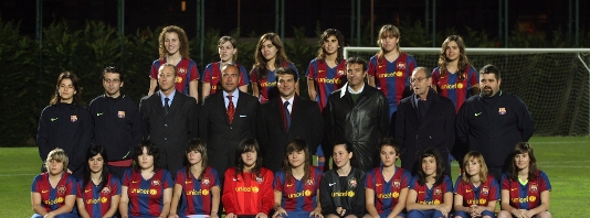 Imatge del reportatge titulat:FC Barcelona Femen C  