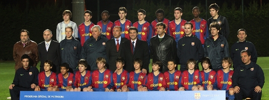 Imagen del reportaje titulado: FC Barcelona Infantil A  