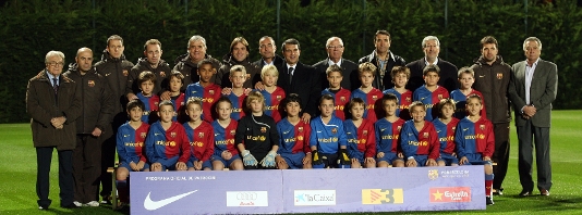 Imagen del reportaje titulado: FC Barcelona Alevn B  