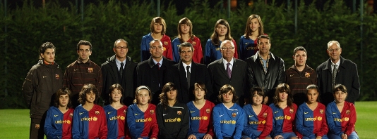 Imagen del reportaje titulado: FC Barcelona Infantil-Alevn  
