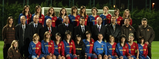 Imatge del reportatge titulat:FC Barcelona Femen Juvenil-Cadet  