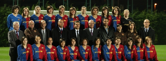 Imatge del reportatge titulat:FC Barcelona Femen A  