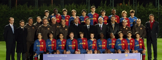 Imagen del reportaje titulado: FC Barcelona Infantil B  