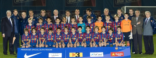Imagen del reportaje titulado: FC Barcelona Alevn B  