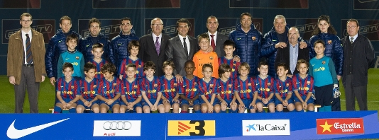 Imatge del reportatge titulat:FC Barcelona Benjam A  