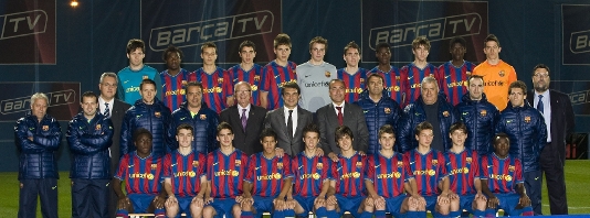 Imatge del reportatge titulat:FC Barcelona Cadet A  