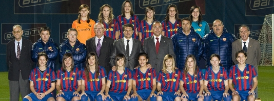 Imatge del reportatge titulat:FC Barcelona Femen B  
