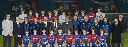 Imagen del reportaje titulado: FC Barcelona Infantil B  