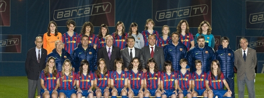 Imatge del reportatge titulat:FC Barcelona Femen Juvenil-Cadet  