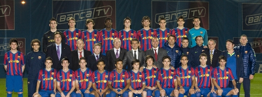 Imatge del reportatge titulat:FC Barcelona Juvenil A  