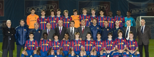Imagen del reportaje titulado: FC Barcelona Juvenil B  