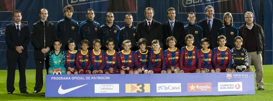 Imatge del reportatge titulat:FC Barcelona Alev D  