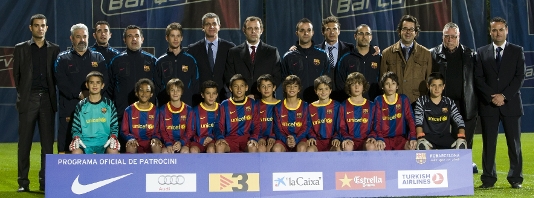 Imatge del reportatge titulat:FC Barcelona Alev B  
