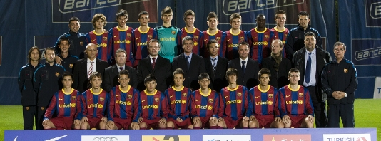 Imagen del reportaje titulado: FC Barcelona Cadete A  