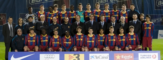 Imatge del reportatge titulat:FC Barcelona Juvenil B  