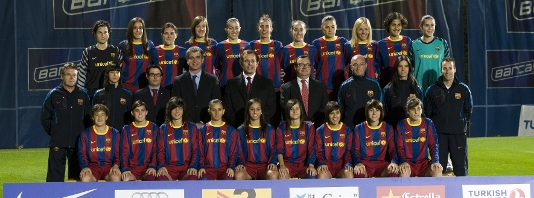 Imatge del reportatge titulat:FC Barcelona Femen A  
