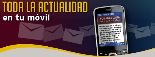Imagen del reportaje titulado: Alertas oficiales del FCBarcelona  
