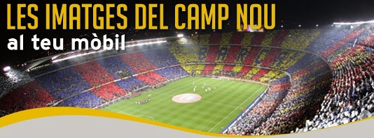 Imatge del reportatge titulat:Camp Nou. Fons de pantalla  