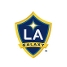 L'escut del LA Galaxy, el primer rival del Bara a la gira.