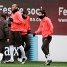 L'equip ha comenat a preparar el partit de diumenge davant el Vila-real.