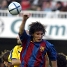 Messi, en un partido con el Bara B, antes de dar el salto al primer equipo.