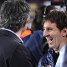 Trobada entre Mourinho i Messi, tamb abans del partit. (Fotos: lex Caparrs/Miguel Ruiz-FCB)