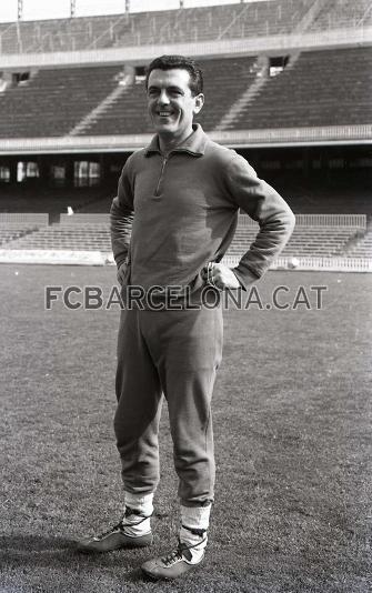 Colomer naci en Manacor el 7 de julio de 1924 y fue entrenador de los filiales azulgranas Comtal y Atltic Catalunya. Foto: archivo FCB.