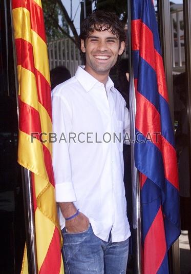 Arribada a Barcelona (2003).