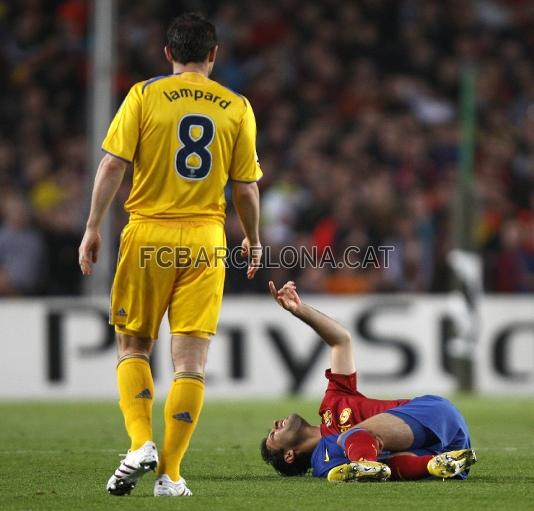 Inoportuna lesin contra el Chelsea (2008/09)