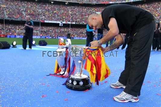Lliga i Champions, al Camp Nou. Fotos: Miguel Ruiz / Àlex Caparrós (FCB).