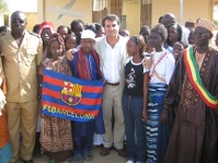 Enthusiastic welcome for Bara in Senegal